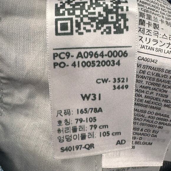 Levi's Low Pro Straight Jeans size 31 Blue - Picture 5 of 6